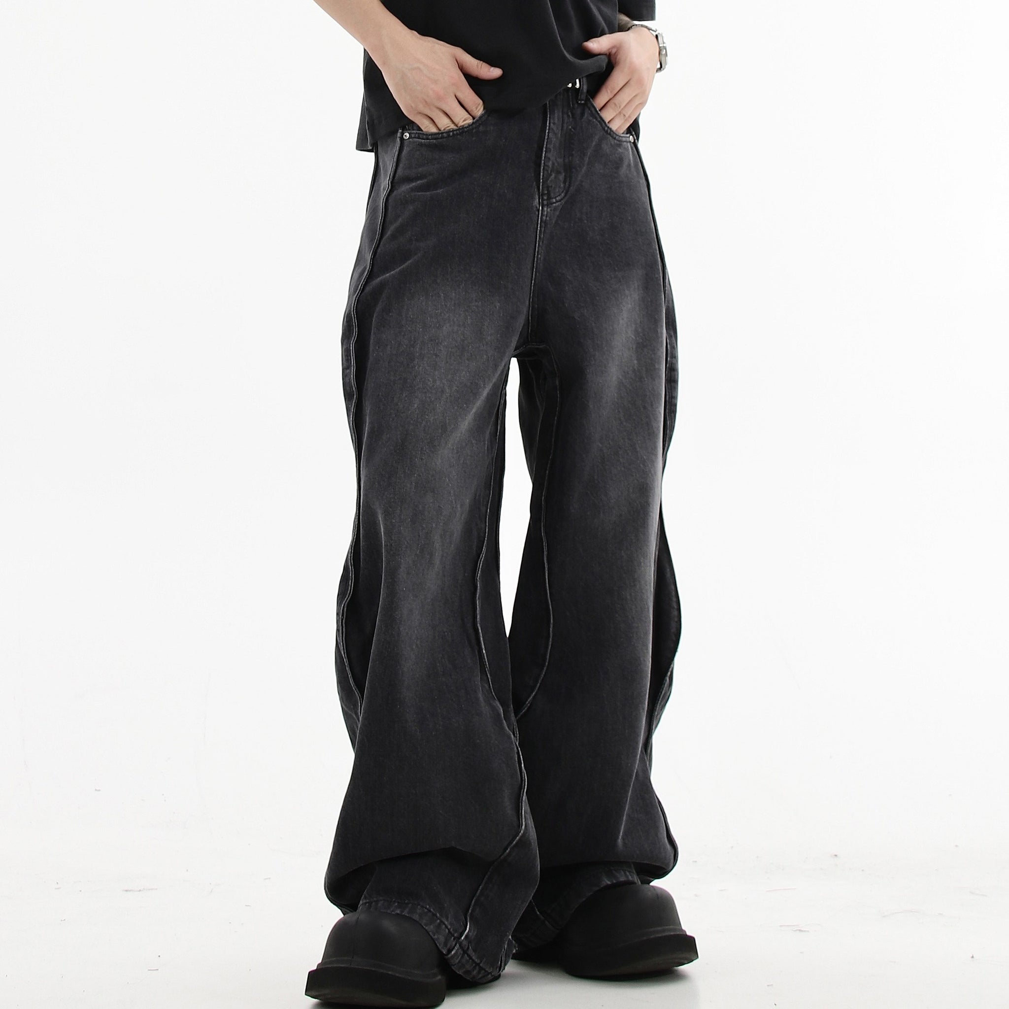 Men's Loose Mop Wide Leg Pants